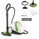 Polti Vaporetto Smart 110 Eco Cylinder steam cleaner 1500 W Black, Green, White
