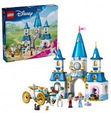 LEGO DISNEY PRINCESS 43275 Cinderella's Castle and Horse Carriage