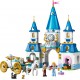 LEGO DISNEY PRINCESS 43275 Cinderella's Castle and Horse Carriage