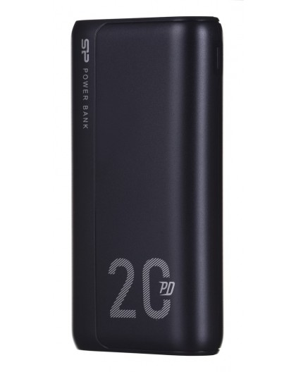SILICON POWER QS15 Powerbank External battery 20000 mAh 2x USB QC 3.0 1x USB-C PD (SP20KMAPBKQS150K) Black