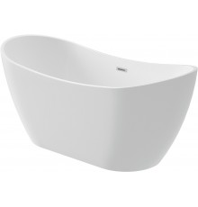 Freestanding acrylic oval bathtub 150 cm