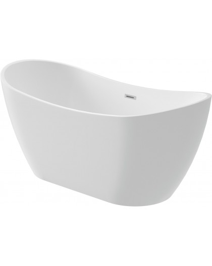Freestanding acrylic oval bathtub 150 cm
