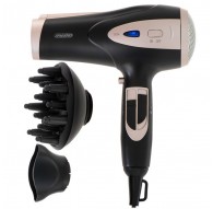 Adler Mesko MS 2287 hair dryer 2400 W Black, Champagne