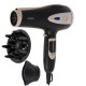 Adler Mesko MS 2287 hair dryer 2400 W Black, Champagne
