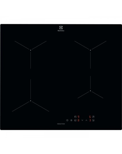 Electrolux LIL61424C Black Built-in 60 cm Zone induction hob 4 zone(s)