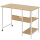 Maclean loft folding desk, dimensions: 107x45x75cm, max - 150 kg, with top, light beech color, MC-411 W