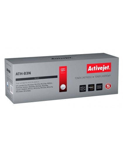 Activejet ATH-83N Toner (replacement for HP 83A CF283A, Canon CRG-737 Supreme 1500 pages black)