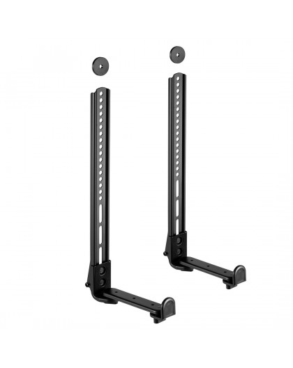 Maclean MC-914 Universal Soundbar Mount Speaker Holder Mounting Under TV up to 15kg VESA Space Saving