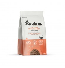 APPLAWS Chicken with salmon - dry cat food - 2kg