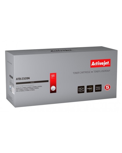Activejet ATB-2320N Toner (replacement for Brother TN-2320, TN2320 Supreme 2600 pages black)