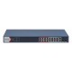 Hikvision DS-3E1318P-EI network switch Managed Fast Ethernet (10/100) Power over Ethernet (PoE) 1U Blue