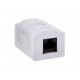 Lanberg OU5-0001-W outlet box RJ-45 White