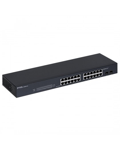 Zyxel GS-1900-24 v2 Managed L2 Gigabit Ethernet (10/100/1000) 1U Black