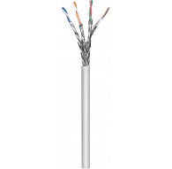 Intellinet Network Bulk Cat7 Cable, 23 AWG, Solid Wire, 305m, Grey, Copper, S/FTP, LSZH, CPR-Dca Rated, Drum