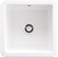 Ceramic 1-bowl sink