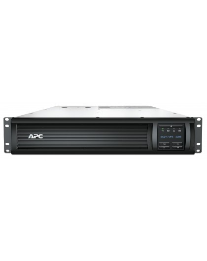 APC Smart-UPS, Line Interactive, 2200VA, Rackmount 2U, 230V, 8x IEC C13+2x IEC C19 outlets, Network Card, AVR, LCD