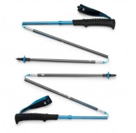 DIAMOND BLACK DISTANCE CARBON TREKKING POLES, 125CM - DESERT SKY