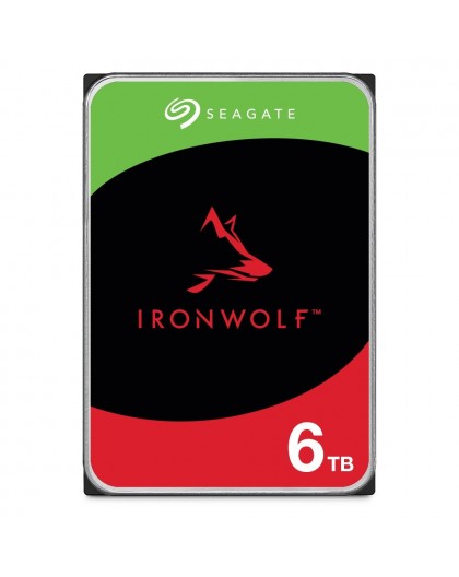 Seagate IronWolf internal hard drive 6 TB 256 MB 3.5" Serial ATA III (ST6000VN006)