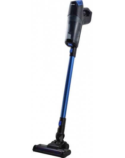 Blaupunkt VCH602BL stick vacuum/electric broom 2-in-1 stick vacuum Battery Dry Cyclonic Bagless 0.7 L 135 W Black, Blue
