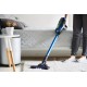Blaupunkt VCH602BL stick vacuum/electric broom 2-in-1 stick vacuum Battery Dry Cyclonic Bagless 0.7 L 135 W Black, Blue