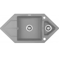 1.5-bowl granite sink with drainer - Space-Saver