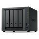Synology DiskStation DS425+ NAS/storage server Intel® Celeron® J4125 2 GB DDR4 0 TB Black - only Synology HDD