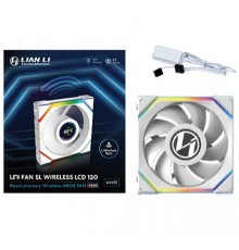Lian Li UNI FAN SL Wireless LCD 120 Computer case 12 cm White 1 pc(s)