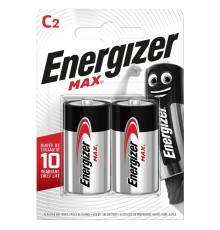 ENERGIZER BATTERY MAX C LR14. 2 pcs. ECO package