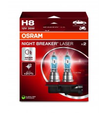 Bulb H8 12V 35W PGJ19-1 Night Breaker Laser