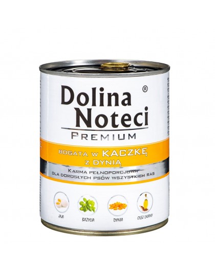 DOLINA NOTECI Premium Rich in duck with pumpkin - Wet dog food - 800 g