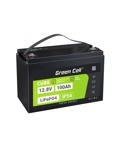 Green Cell LFPGC12V100AH UPS battery Lithium Iron Phosphate (LiFePO4) 12.8 V 100 Ah