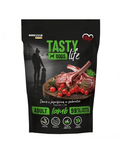 BIOFEED Tasty Dogs Life Lamb - wet dog food - 500g