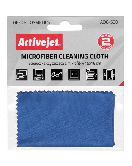 Activejet AOC-500 Microfiber cleaning cloth 15x18cm