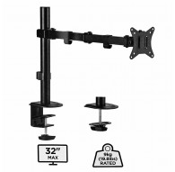 Gembird MA-D1-01 monitor mount / stand 81.3 cm (32") Black Desk