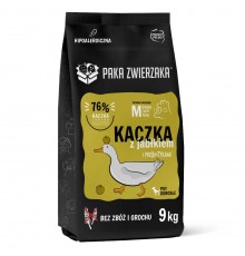 PAKA ZWIERZAKA Duck with apple M - dry dog food - 9kg