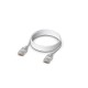 Ubiquiti UACC-Cable-Patch-EL-1M-W networking cable Translucent, White Cat6