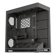 HAVN HS 420 VGPU PC Case, Midi-Tower, E-ATX, Tempered Glass, PCIe 5.0 Riser Cable - black