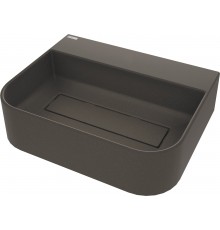 Granite basin with tap hole