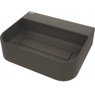 Granite basin with tap hole