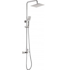 Rain shower with shower faucet