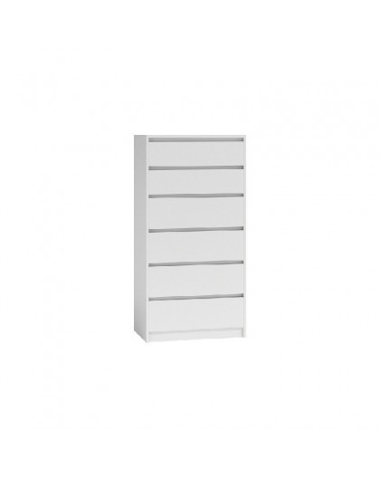 Topeshop K6 BIEL chest of drawers