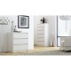 Topeshop K6 BIEL chest of drawers