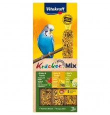 VITAKRAFT Kräcker Mix Banana, kiwi, pepper - treats for budgerigar - 3 pcs.