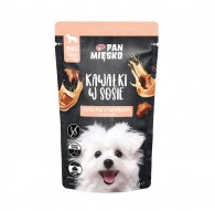 PAN MIĘSKO Pieces in sauce Veal with rabbit - wet dog food - 150g