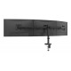Desk mount for 3 monitors 10-27"