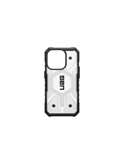 Urban Armor Gear Pathfinder Magsafe mobile phone case 15.5 cm (6.1") Cover Black, Transparent