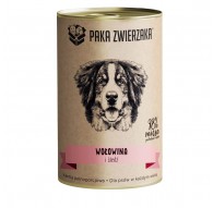 PAKA ZWIERZAKA Beef and herring - wet dog food - 400g