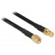 DeLOCK 15m CFD200 coaxial cable SMA