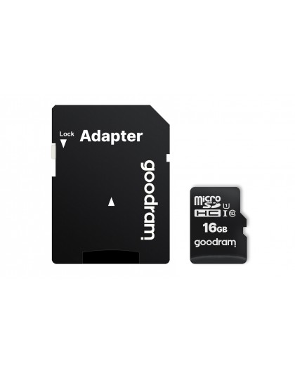 Goodram M1AA-0160R12 memory card 16 GB MicroSDHC Class 10 UHS-I