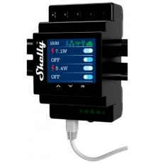 Shelly PRO 4PM 4-channel controller with energy measurement